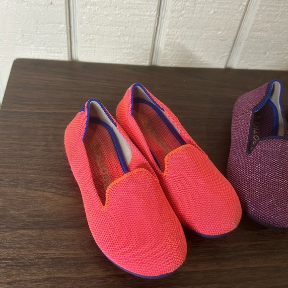 Rothy’s Kids Loafer Bundle.  2 pairs, size 10. - Picture 3 of 7
